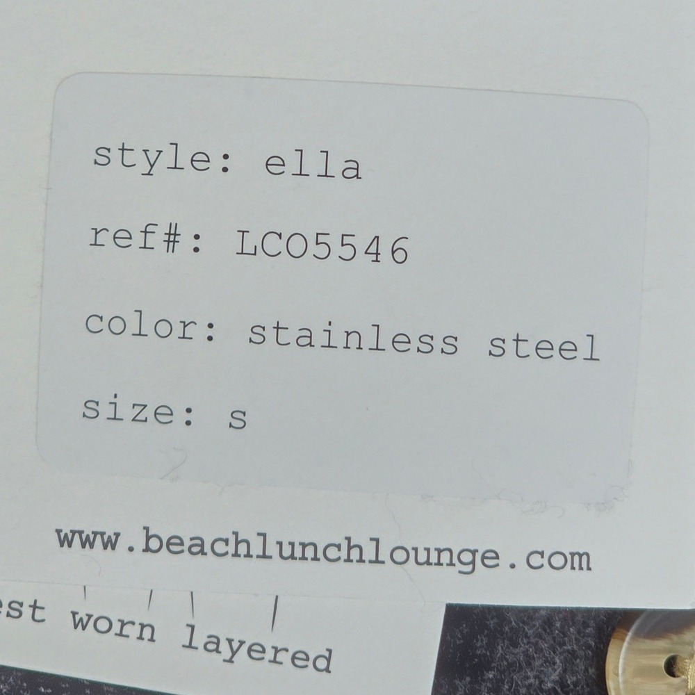 Beach Lunch Lounge Ella Plaid‎ Shacket  Shirt Jacket Stainless Steel Sz Small - Picture 4 of 9